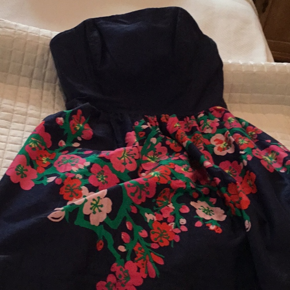 Adorable Lilly strapless dress dress up or casual